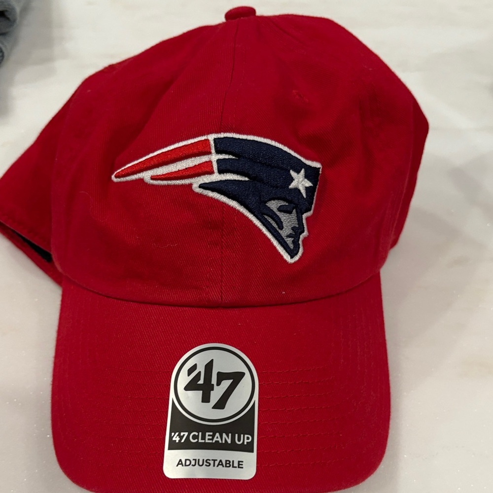 '47 Red Patriots Logo Cap brand new w tags